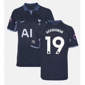 Tottenham Hotspur Ryan Sessegnon #19 Koszulka Wyjazdowych 2023-24 Krótki Rękaw